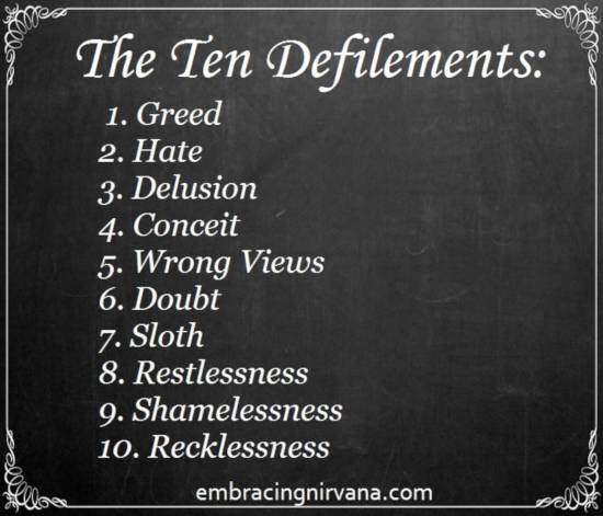 The Ten Defilements 